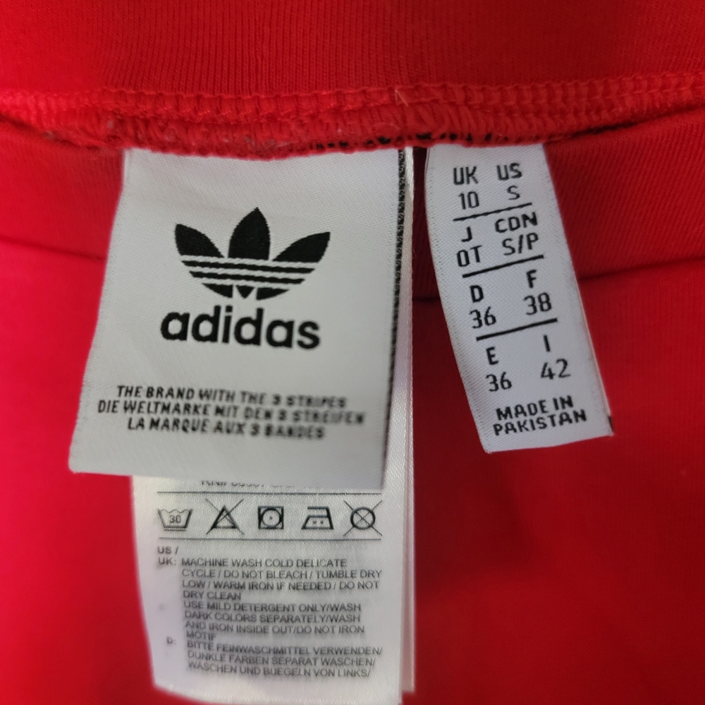 ADIDAS Leggings, Small Women’s Red & Pink - Picture 6 of 6